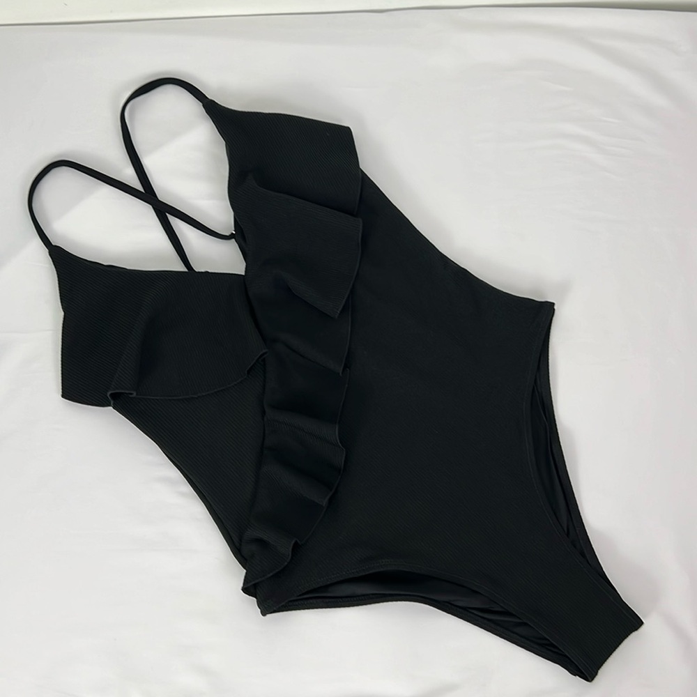 CUPSHE New‎ Women’s Large One Piece Swimsuit Adjustable Strap Removable Bra Pads